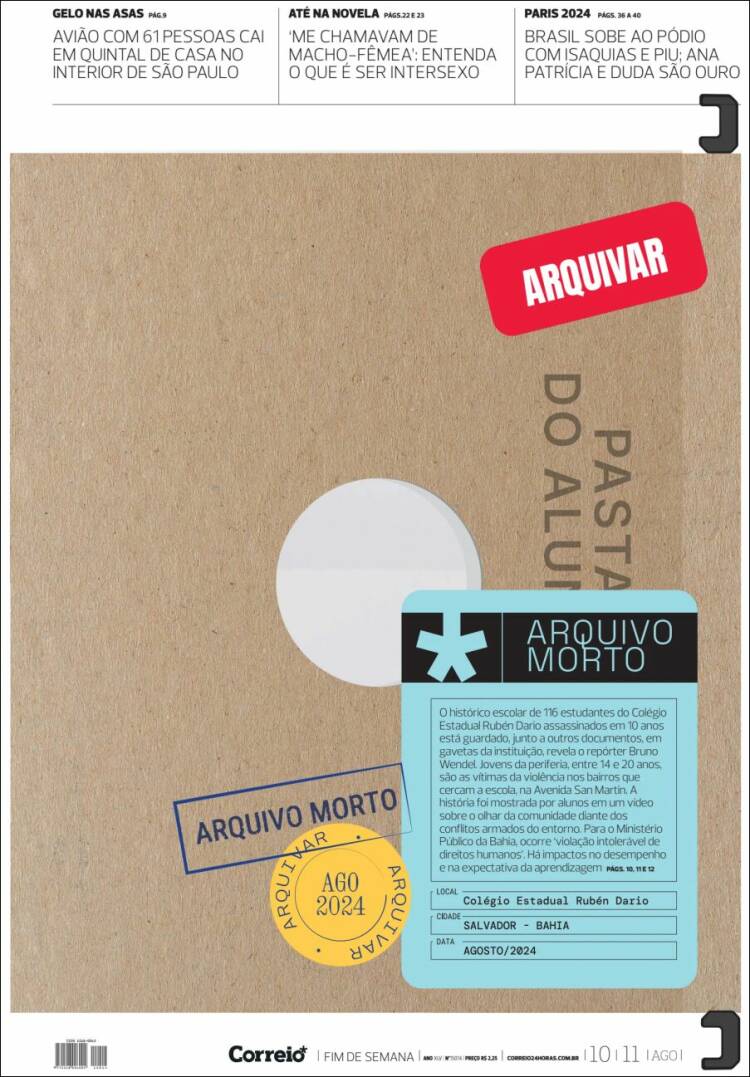 Portada de Correio* (Brasil)