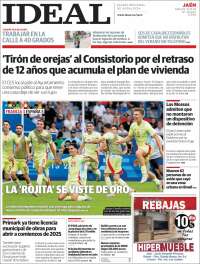 Portada de El Ideal de Jaén (España)