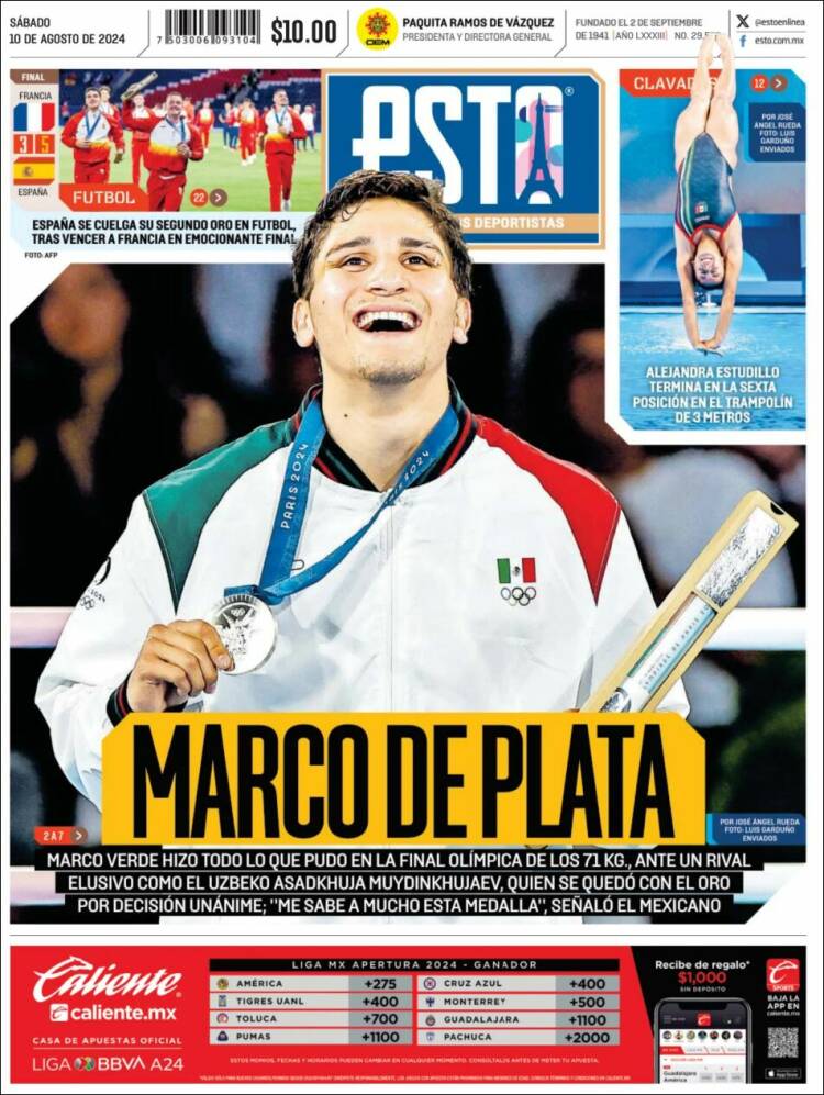 Portada de Esto (México)