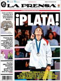 Portada de La Prensa (México)