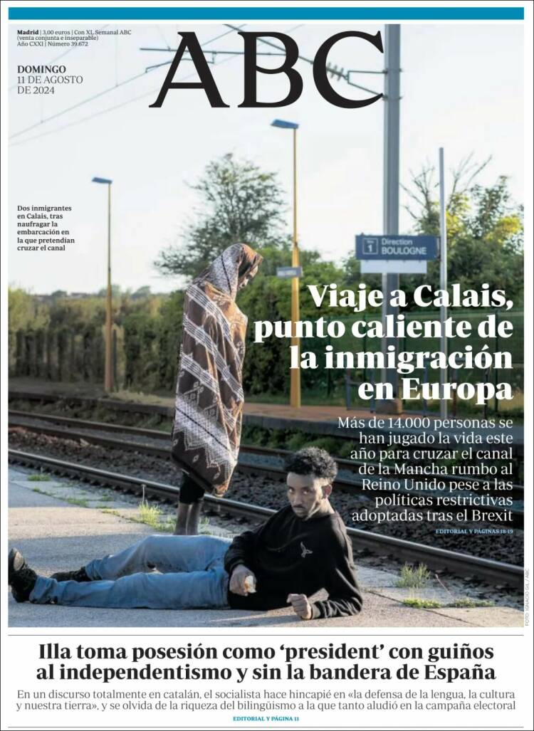 Portada de ABC (España)