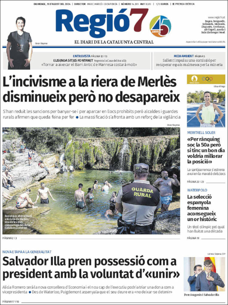 Portada de Regio7 (España)