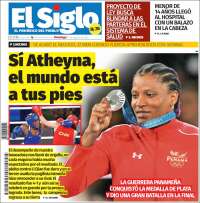 Portada de El Siglo (Panamá)