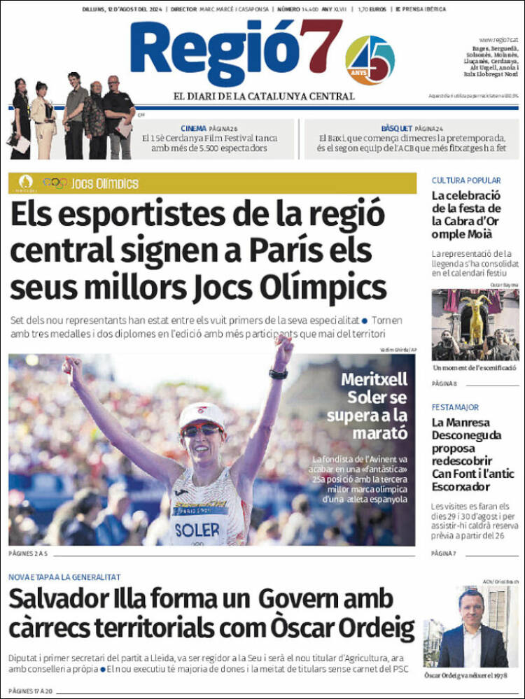 Portada de Regio7 (España)