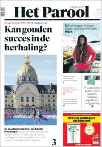 Portada de Het Parool (Pays-Bas)