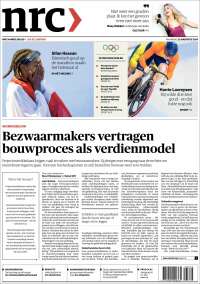 Portada de NRC Handelsblad (Pays-Bas)