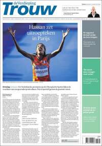 Portada de Trouw (Pays-Bas)