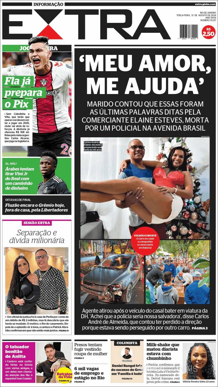 Portada de Extra (Brasil)