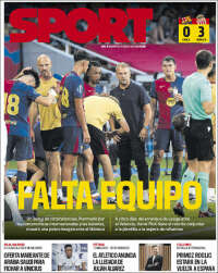 Portada de Sport (España)