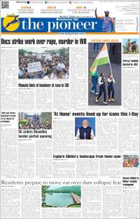 Portada de The Pioneer (India)