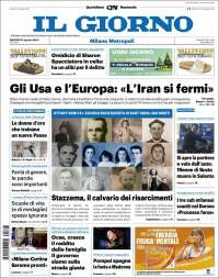 Portada de Il Giorno (Italia)