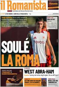 Portada de Romanista (Italia)