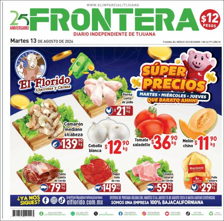 Portada de Frontera (México)