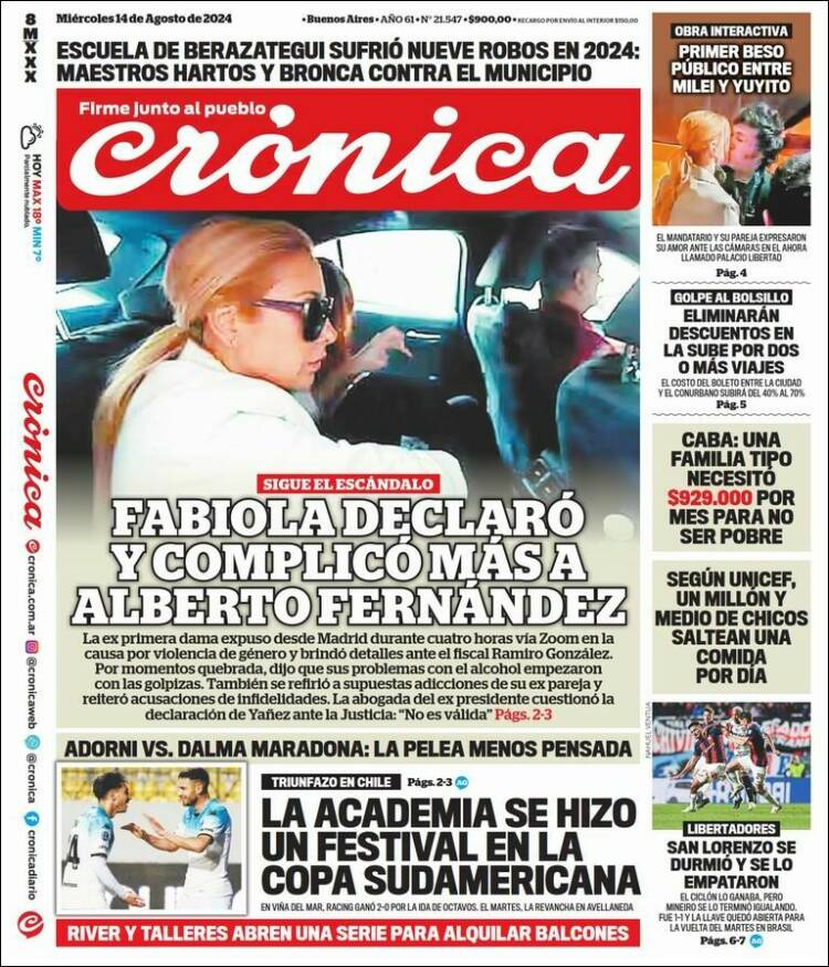 Portada de La Voz del Chaco (Argentina)