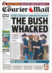Portada de The Courier-Mail (Australie)