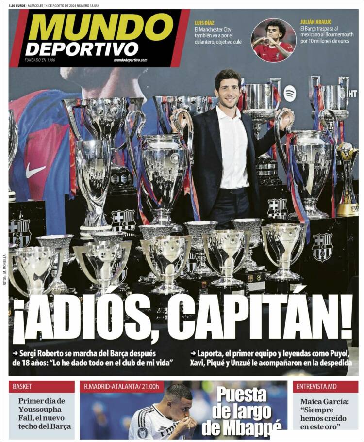 Portada de Mundo Atlético (España)