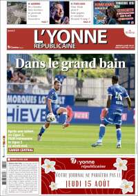 Portada de L'Yonne-Républicaine (France)