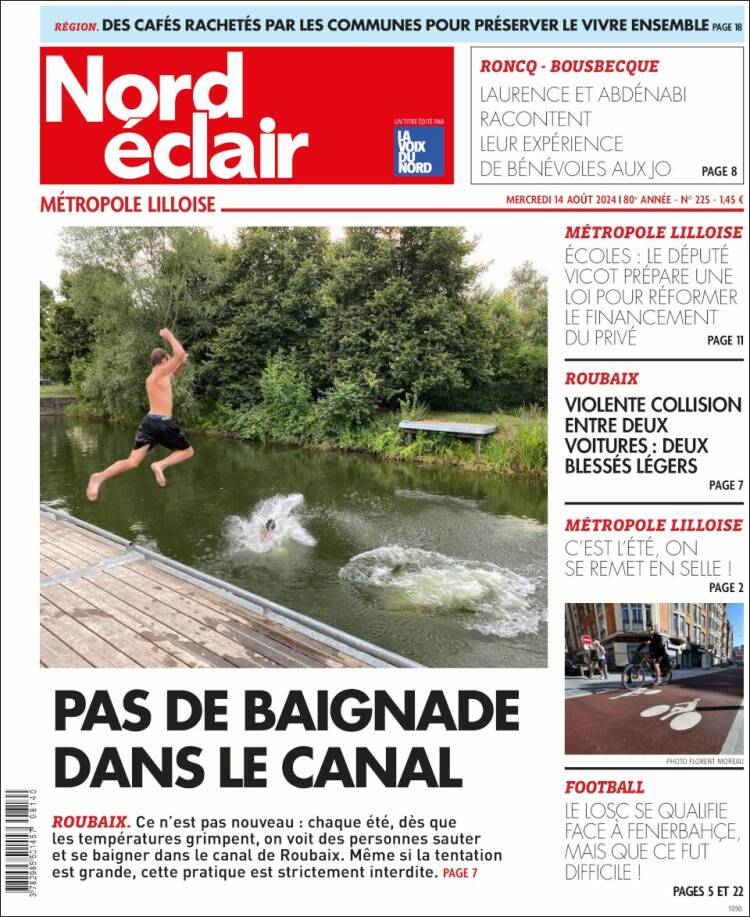 Portada de Nord Éclair (Francia)