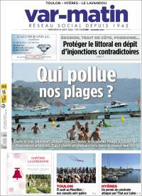 Portada de Var-Matin (Francia)