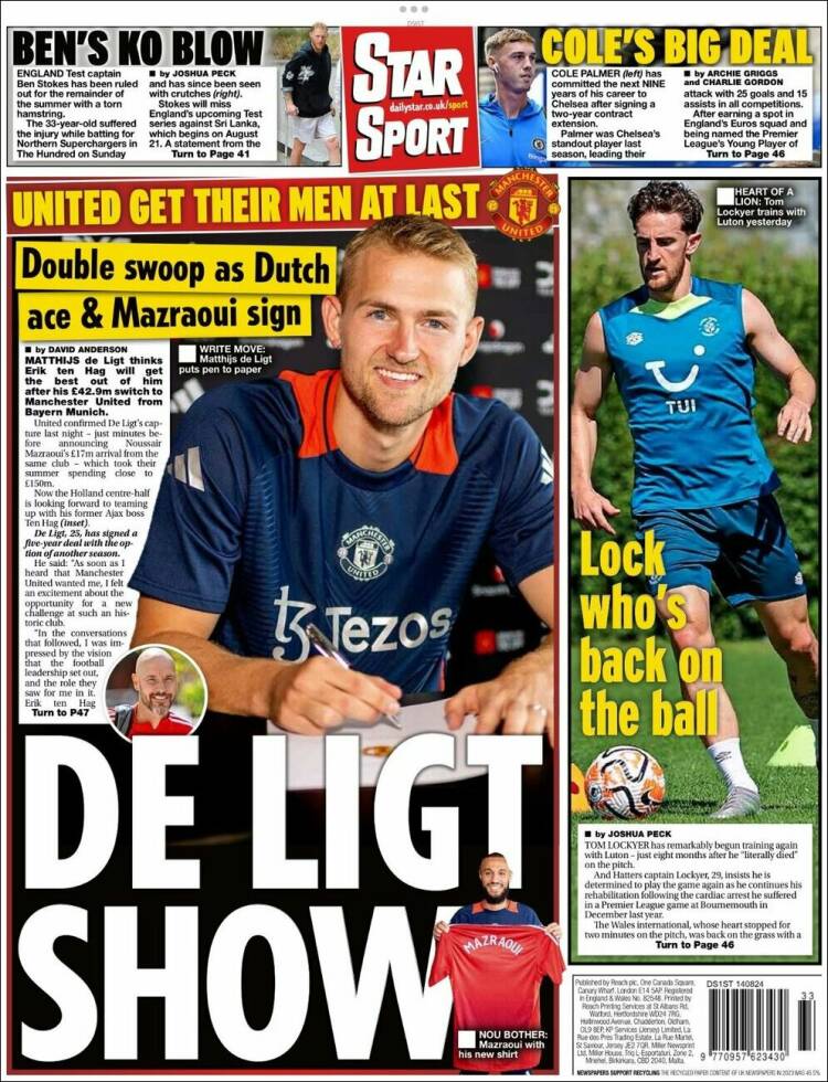 Portada de Star Sport (Reino Unido)