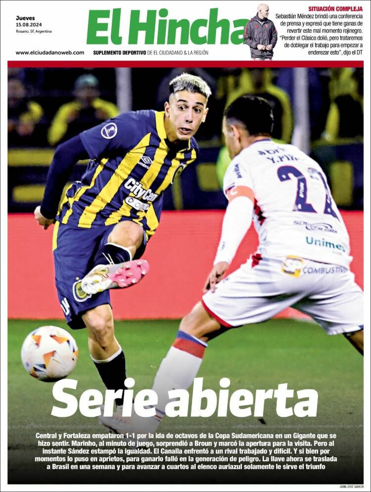 Portada de El Hincha (Argentina)