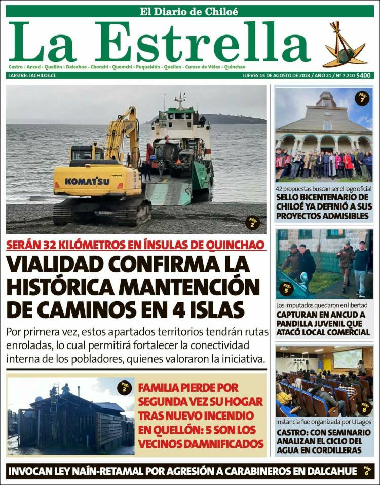 Portada de Estrella de Chiloé (Chile)