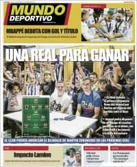 Portada de Mundo Deportivo Gipuzkoa (España)