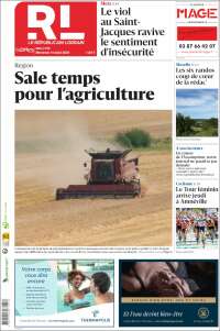 Portada de Le Republicain Lorrain (Francia)