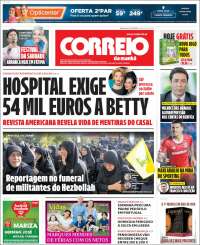 Portada de Correio da Manhã (Portugal)