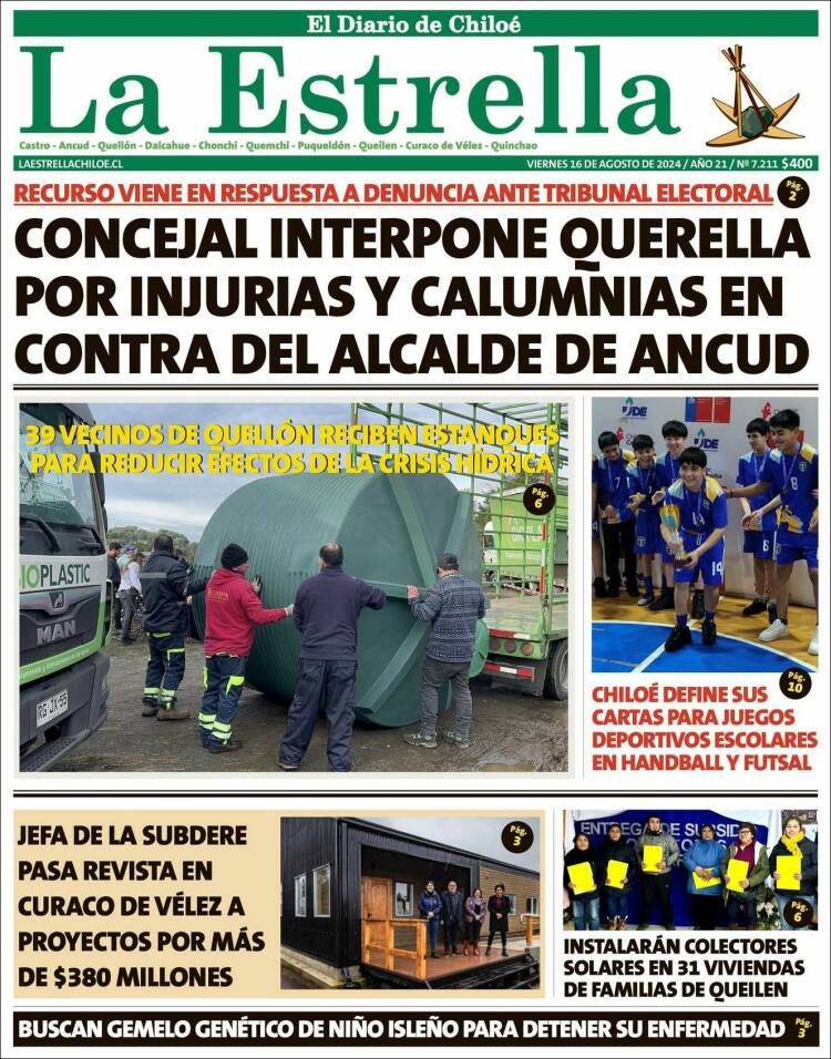 Portada de Estrella de Chiloé (Chile)