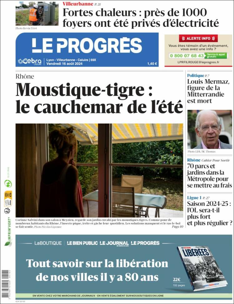 Portada de Progres de Fecamp (Francia)