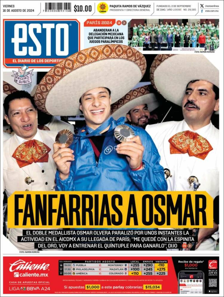 Portada de Esto (México)