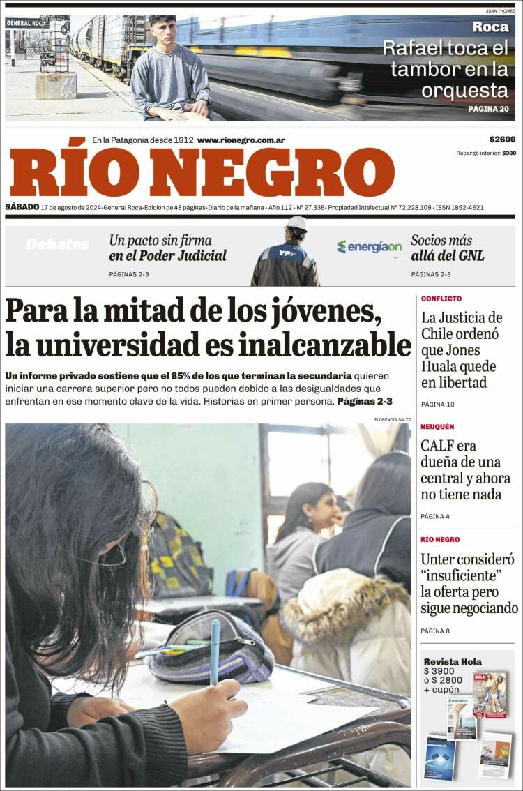 Portada de Rio Negro (Argentina)