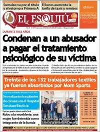 Portada de El Esquiu (Argentina)