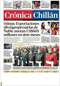 Portada de Crónica Chillán (Chile)