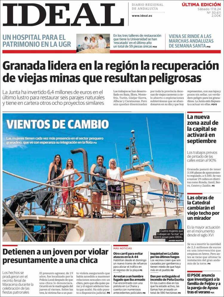 Portada de Ideal (España)