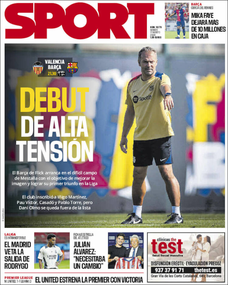 Portada de Sport (España)