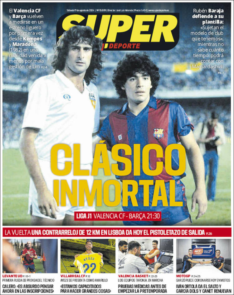 Portada de Superdeporte (España)