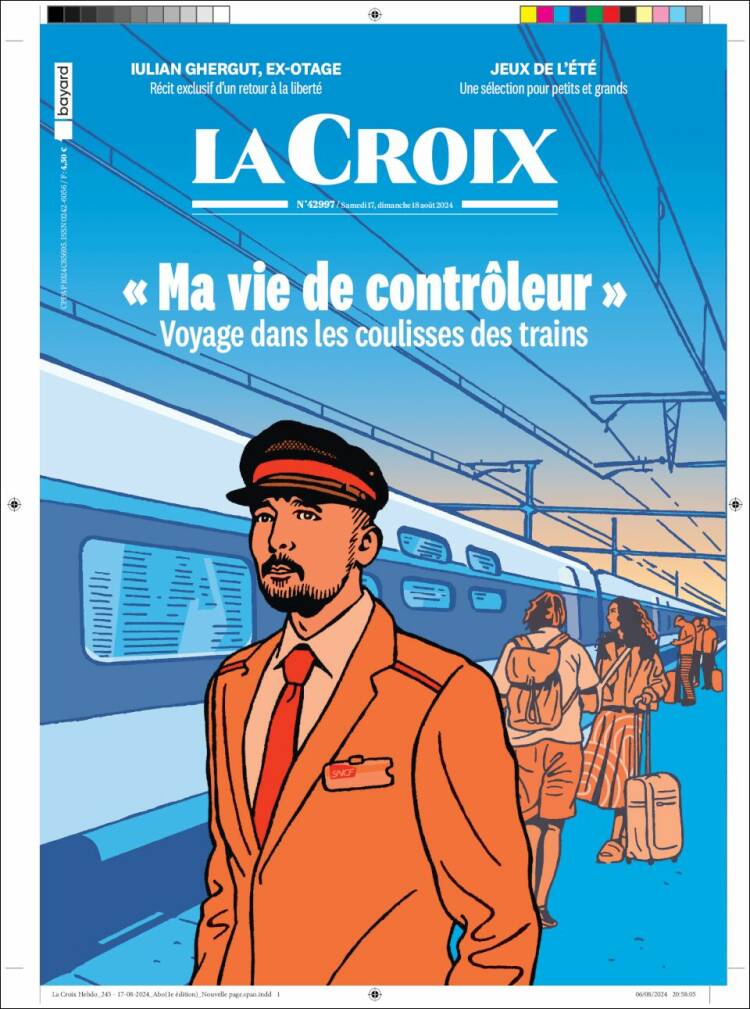 Portada de La Croix (Francia)