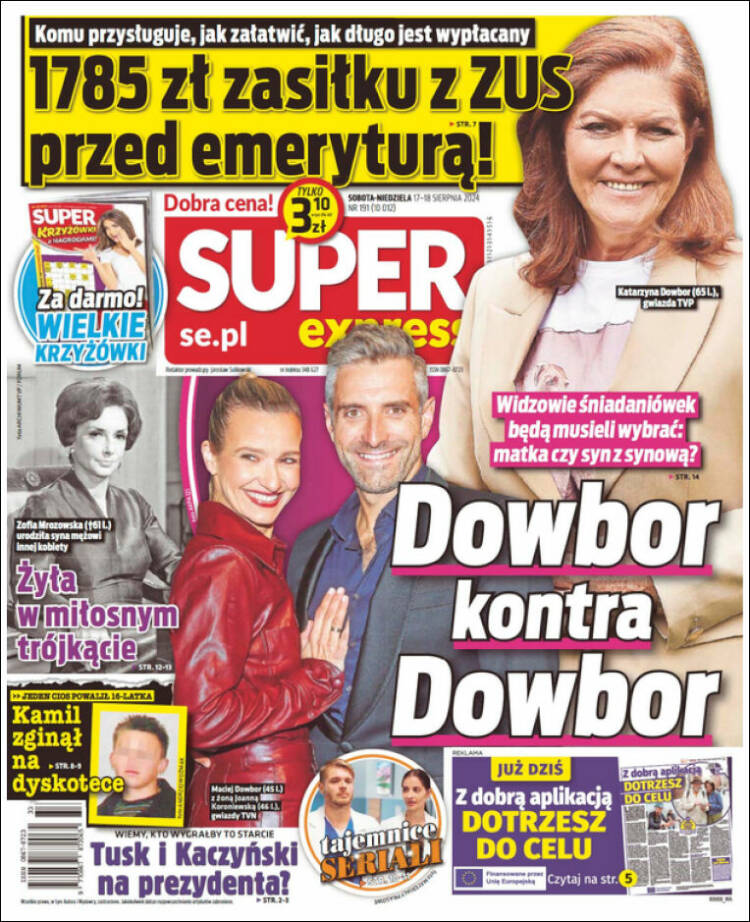 Portada de Super Express (Polonia)