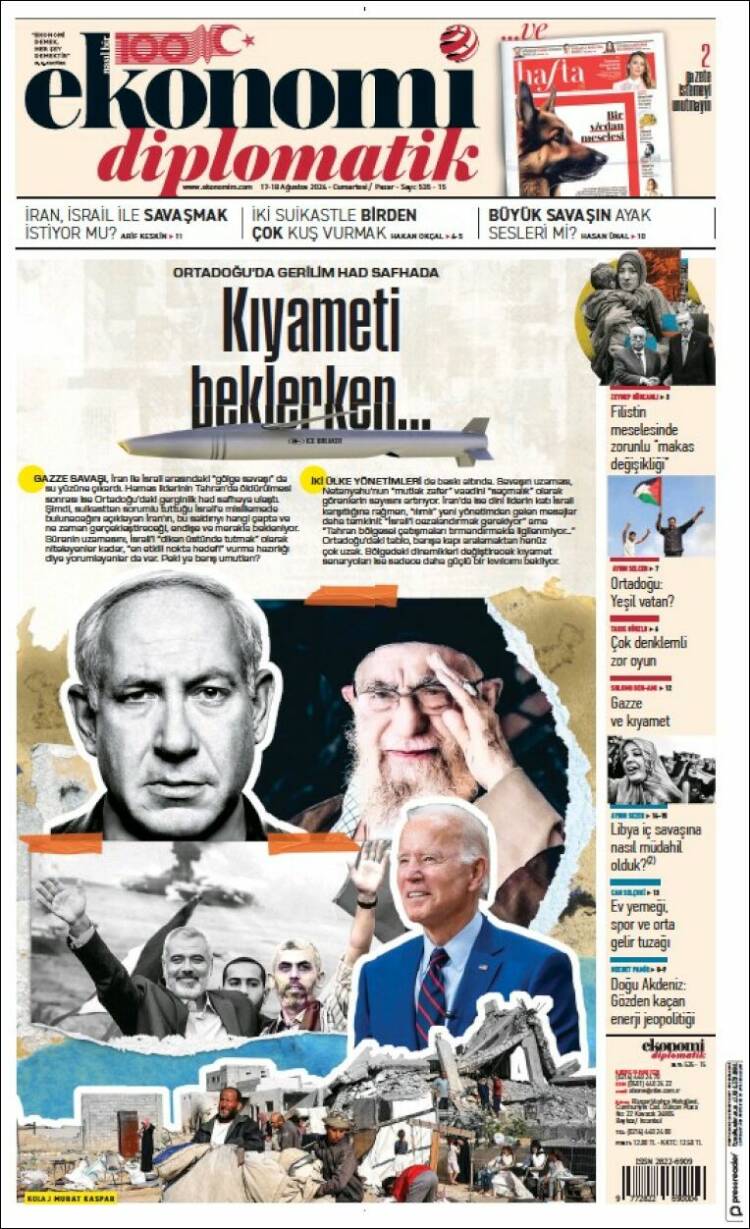 Portada de Dünya (Turqu&iacute;a)
