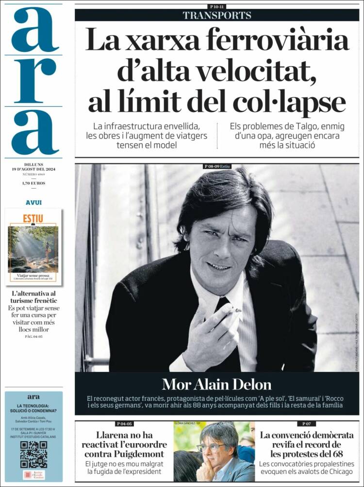 Portada de Ara (España)