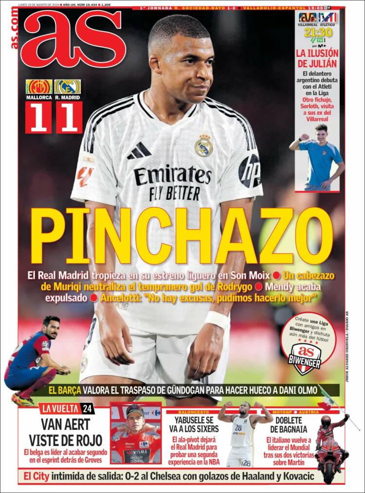 Portada de As (España)