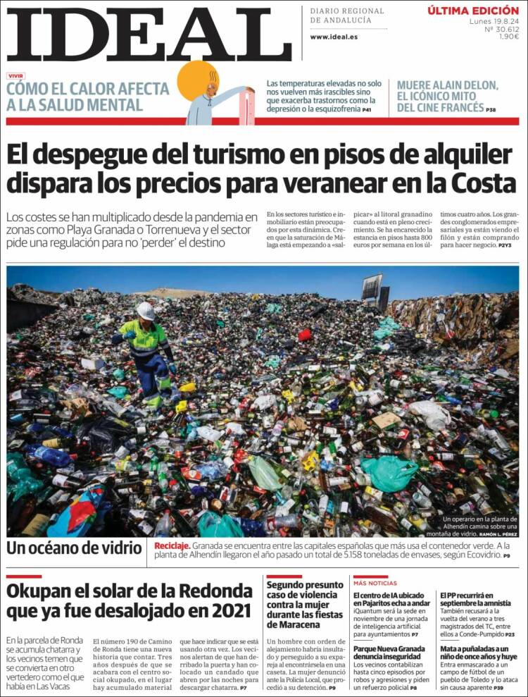 Portada de Ideal (España)