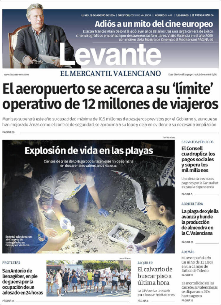 Portada de Levante (España)