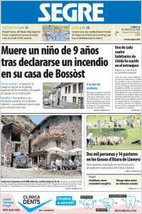 Portada de Segre  (España)