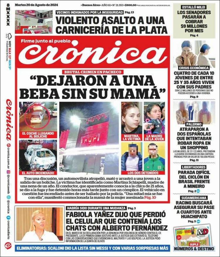Portada de La Voz del Chaco (Argentina)
