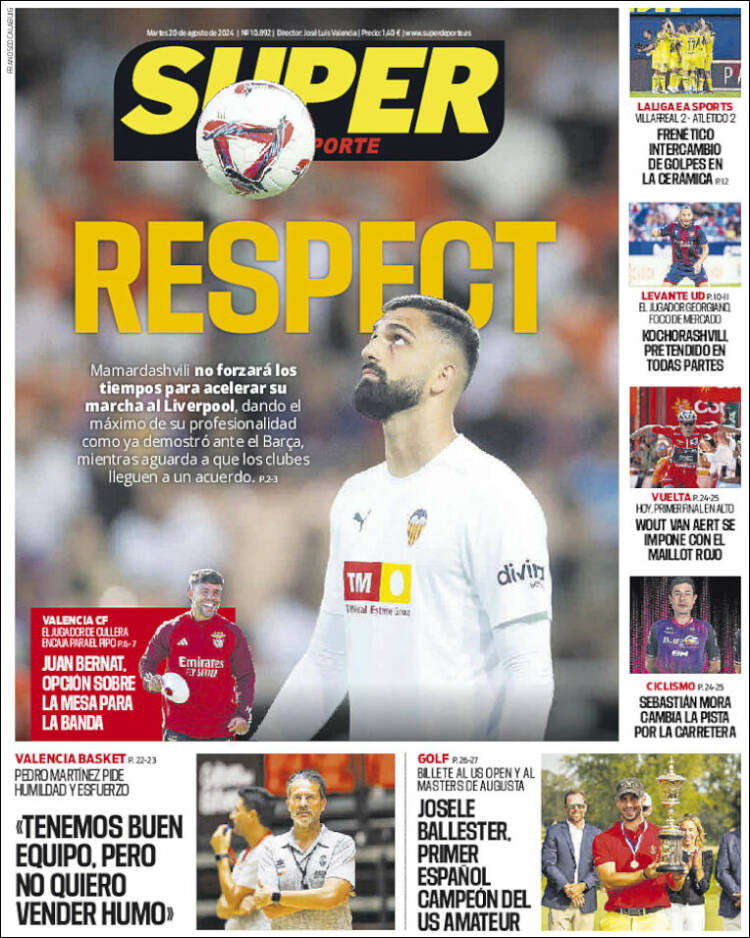 Portada de Superdeporte (España)