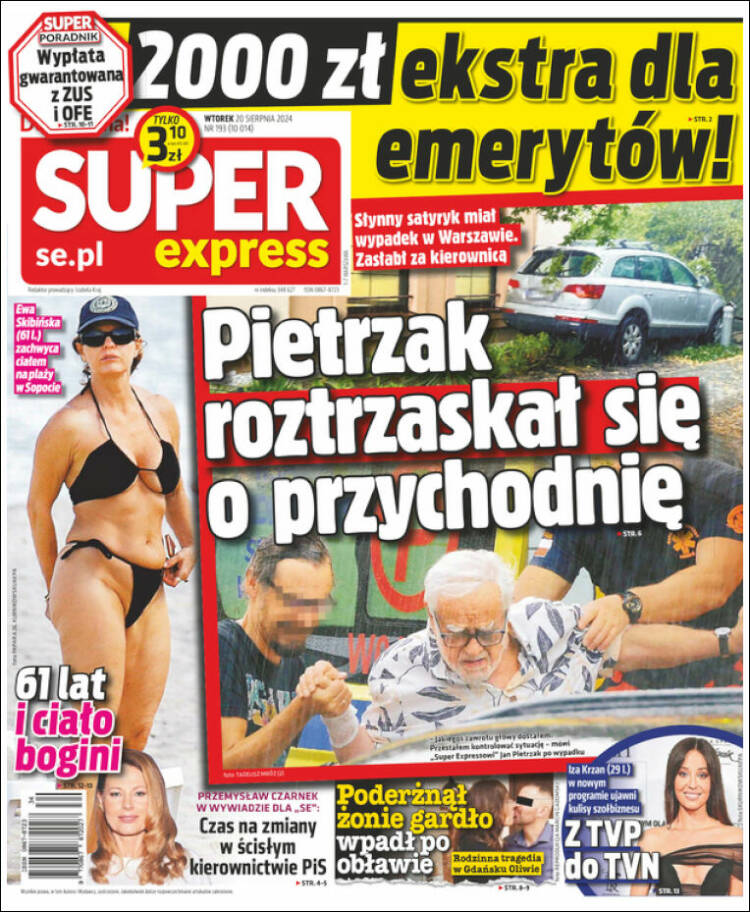 Portada de Super Express (Polonia)