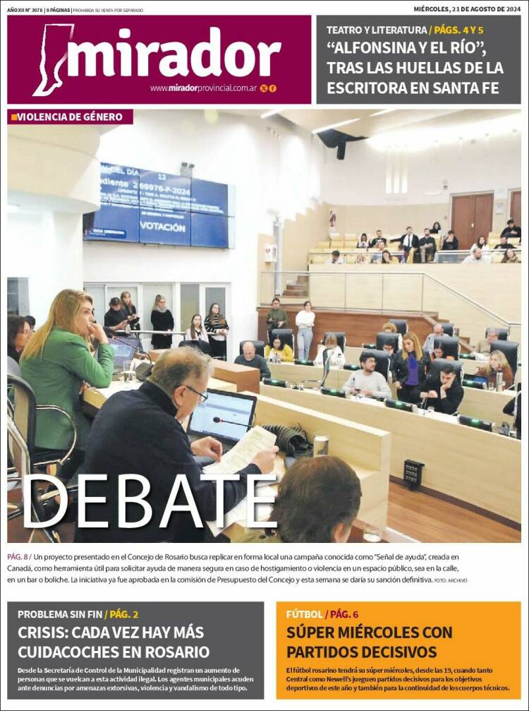 Portada de Mirador Provincial (Argentina)